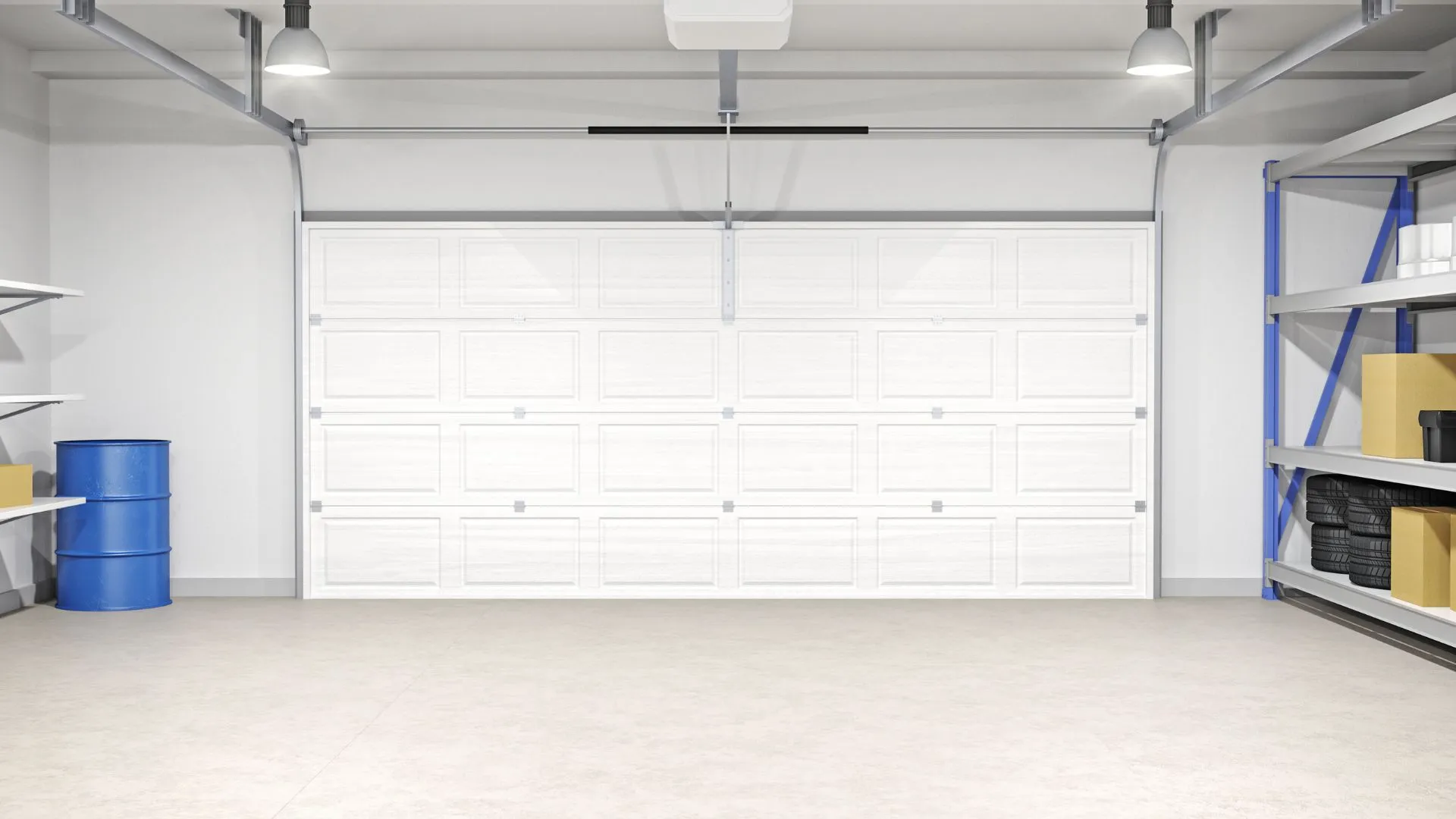 Exterior garage door upgrade